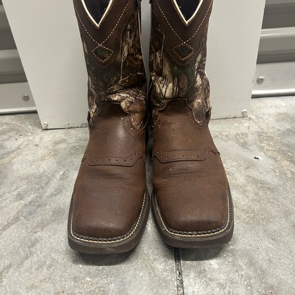 Justin Gypsy Women's Raya Camo Cowgirl Boots - Square Toe - Picture 2 of 6